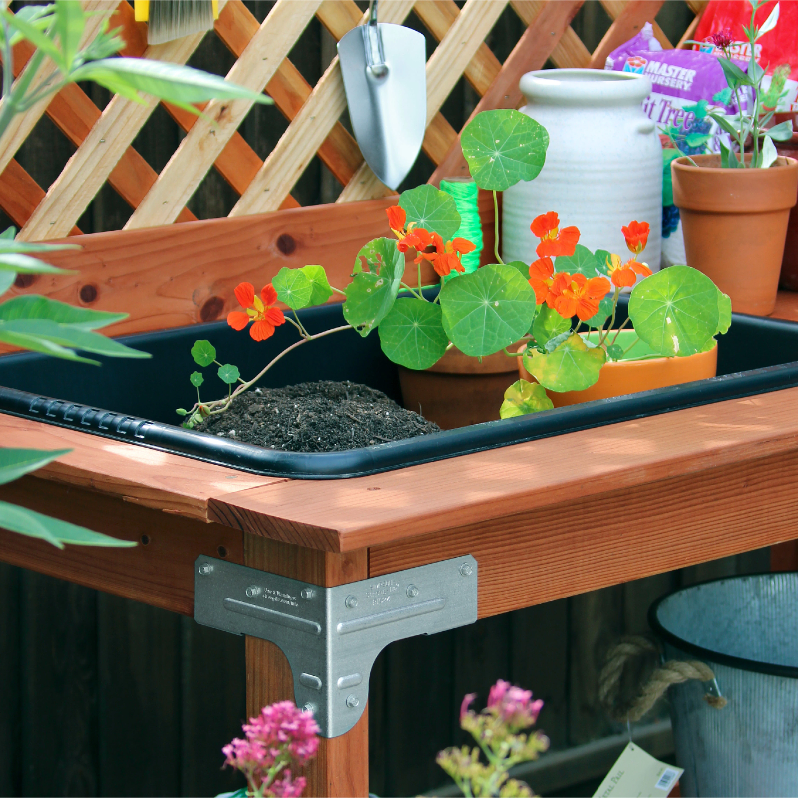 COSI TABELLINI ピューター スクエアサービングトレイ COSI TABELLINI