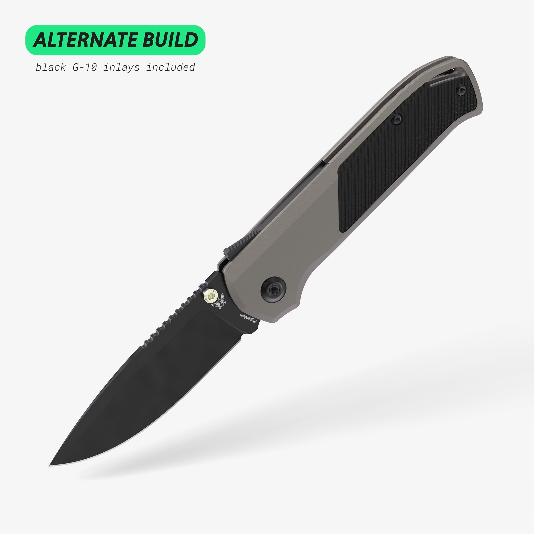 Arcade® - Flytanium Folding Knife - Gunmetal Ultem