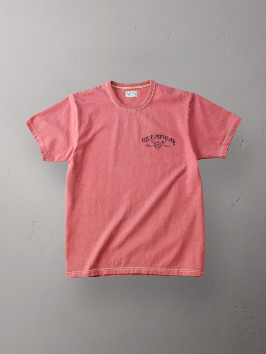 3本針の1本外し Tシャツ FN-THC-029 | THE FLAT HEAD