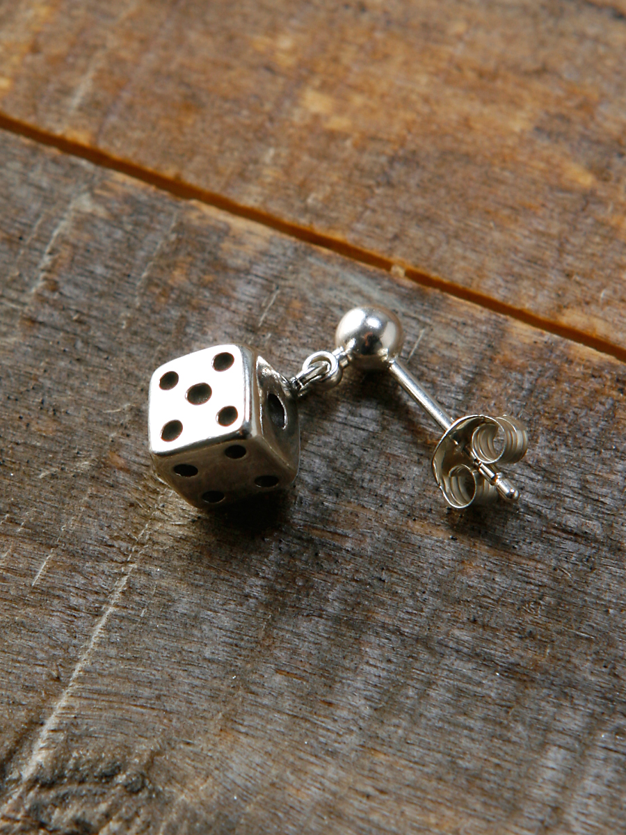 シルバー ダイスピアス FN-JE-001 | THE FLAT HEAD