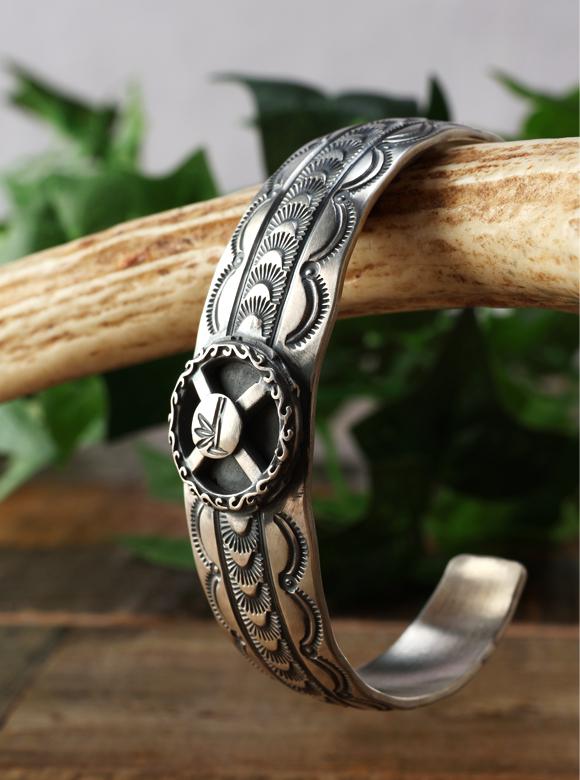 メディスンホイール スタンプ バングル FN-JB-026 | THE FLAT HEAD