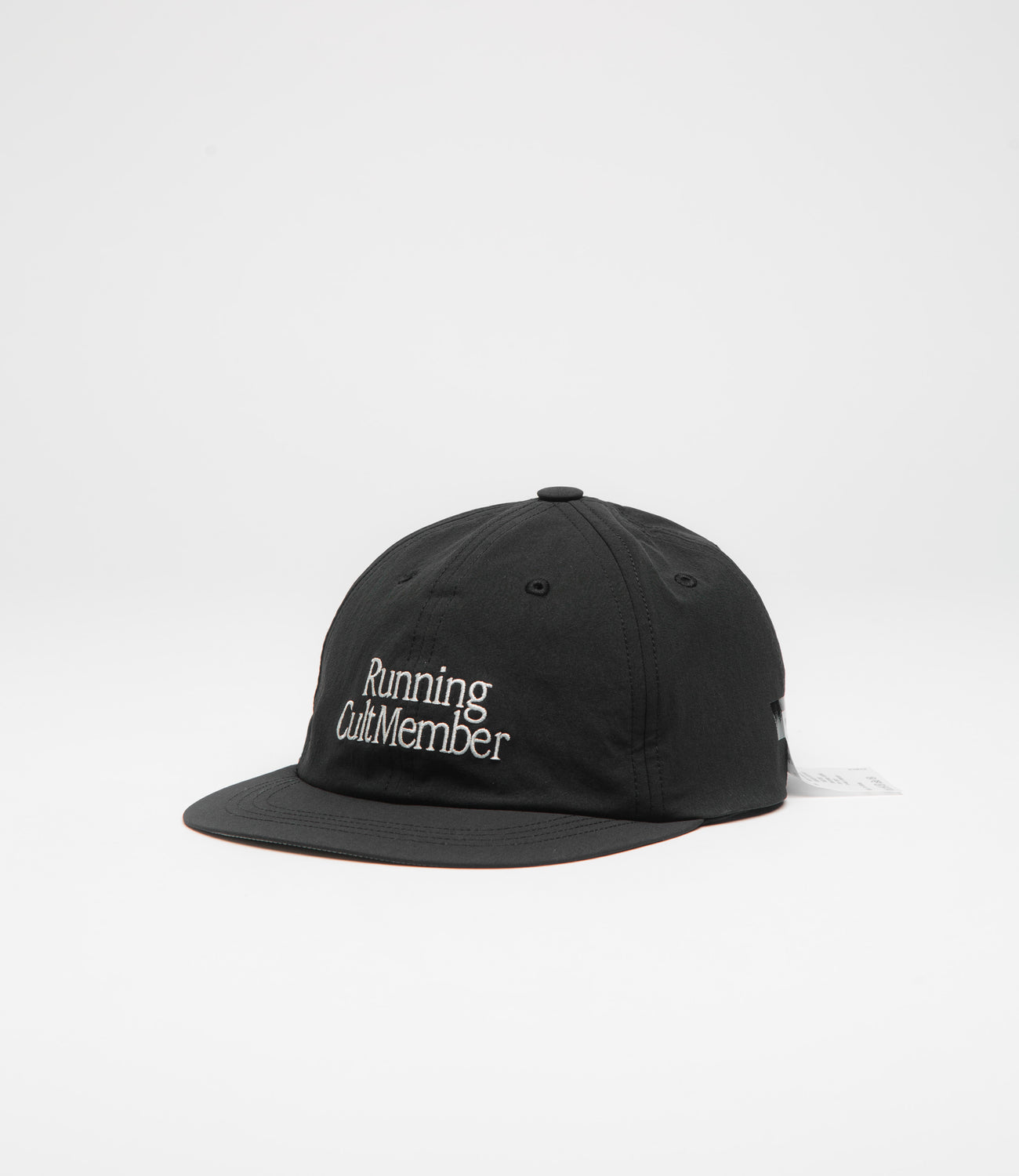 Satisfy PeaceShell Running Cult Cap - Black | Flatspot