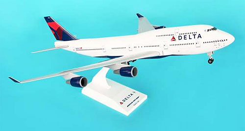 SkyMarks Delta Air Lines - Boeing 747-400 - 1/200 - Premium model