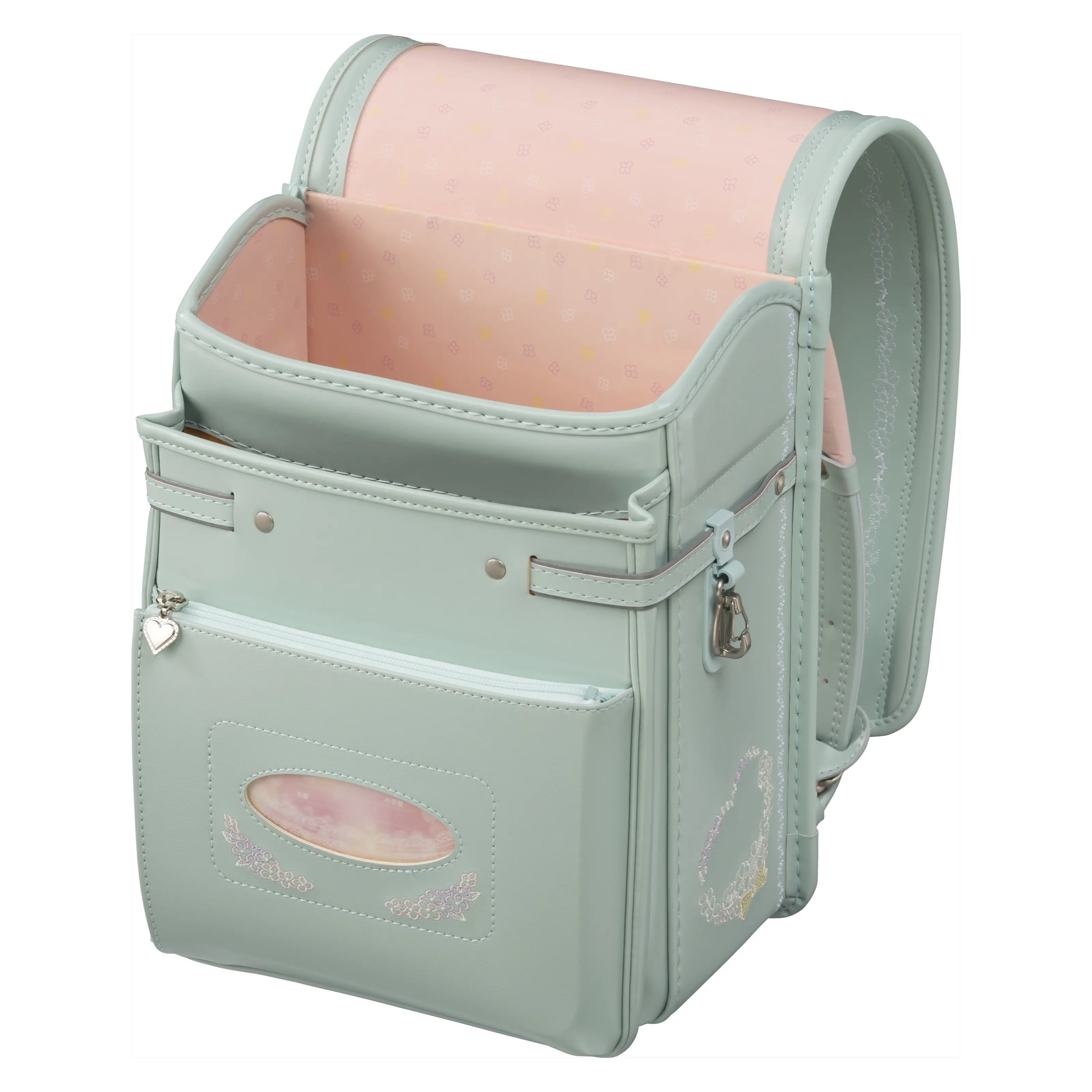 ルル・フラワー軽量／安ピカッ／楽ッション フィットちゃんランドセル