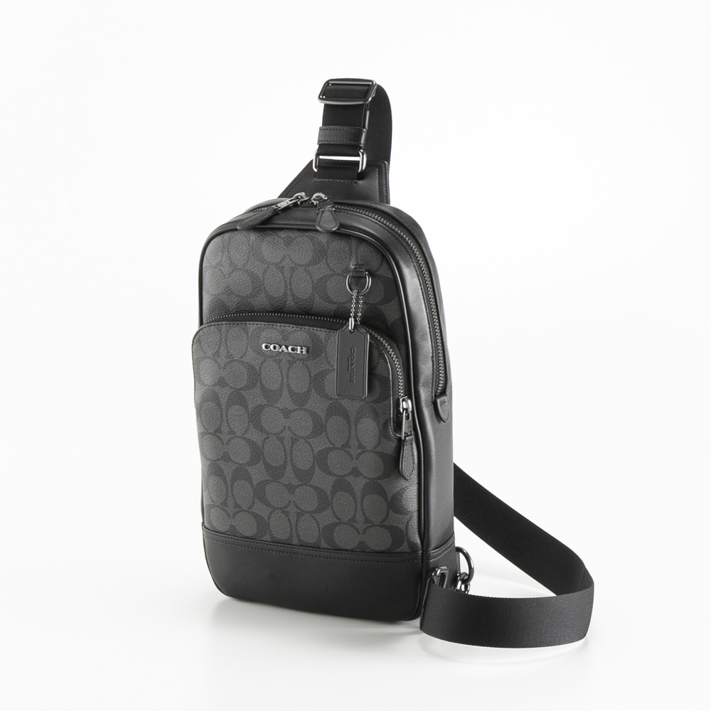 コーチ COACH シグネチャー グラハム パック ボディバッグ C2932