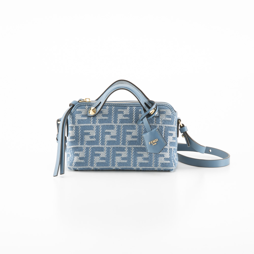 フェンディ FENDI BY THE WAY ソフトミニ FFジャカード ハンドバッグ