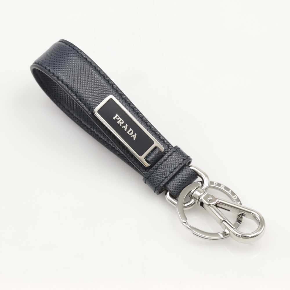 プラダ PRADA キーリング SAF.ロゴプレート付キーリング/BALTICO