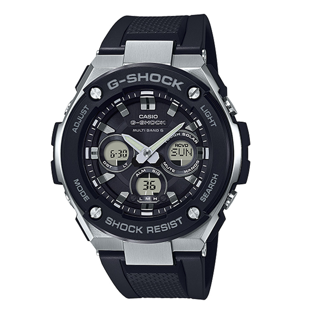 カシオ CASIO ジーショック G-SHOCK 腕時計 アナデジ電波ソーラー GST