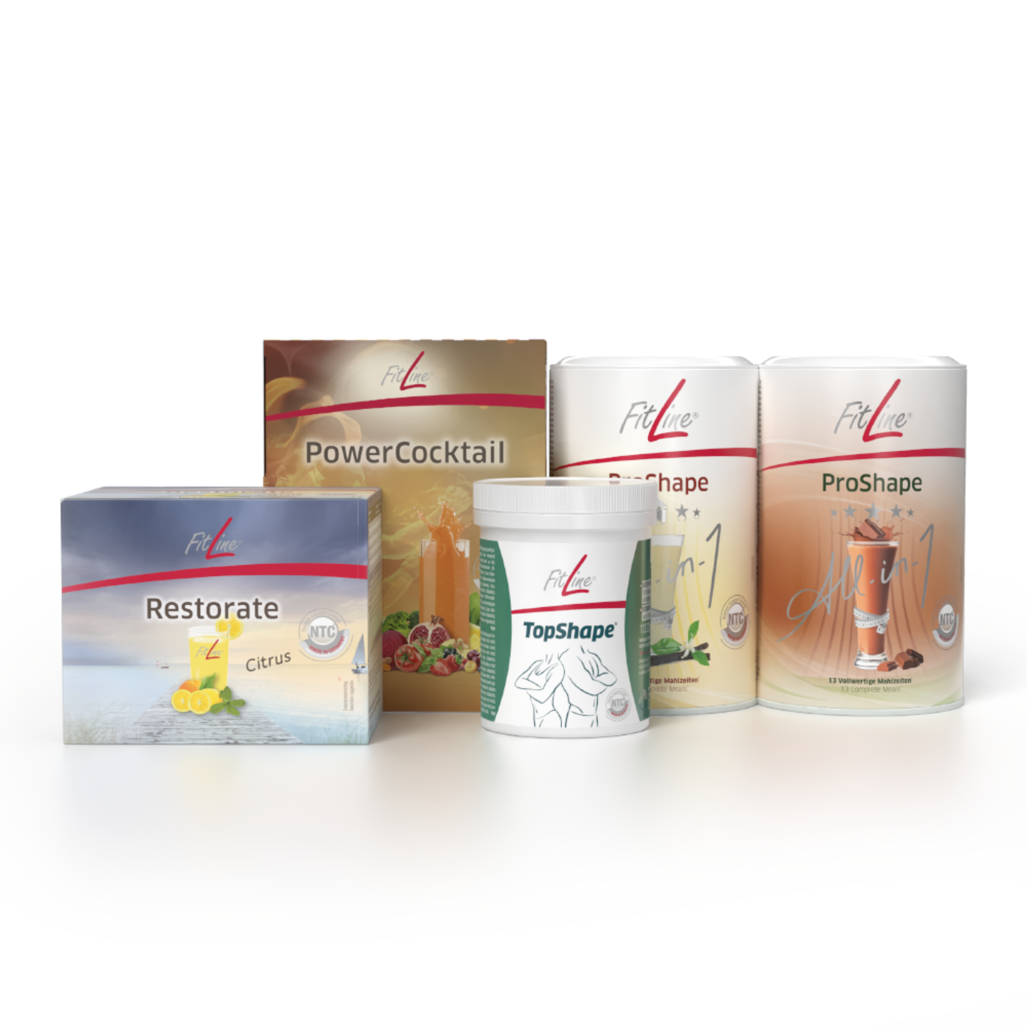 TopShape Optimal-Set (PowerCocktail + Restorate Citrus + TopShape