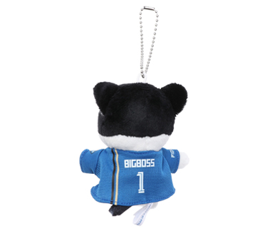 はちわれ猫のマスコットキーチェーン発売！クラシックユニフォームを着