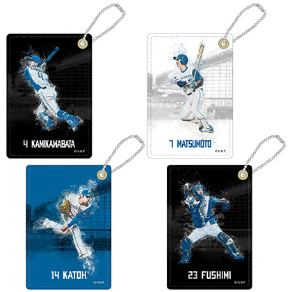 ファイターズトリコロールカラーを使用した「キービジュアルグッズ