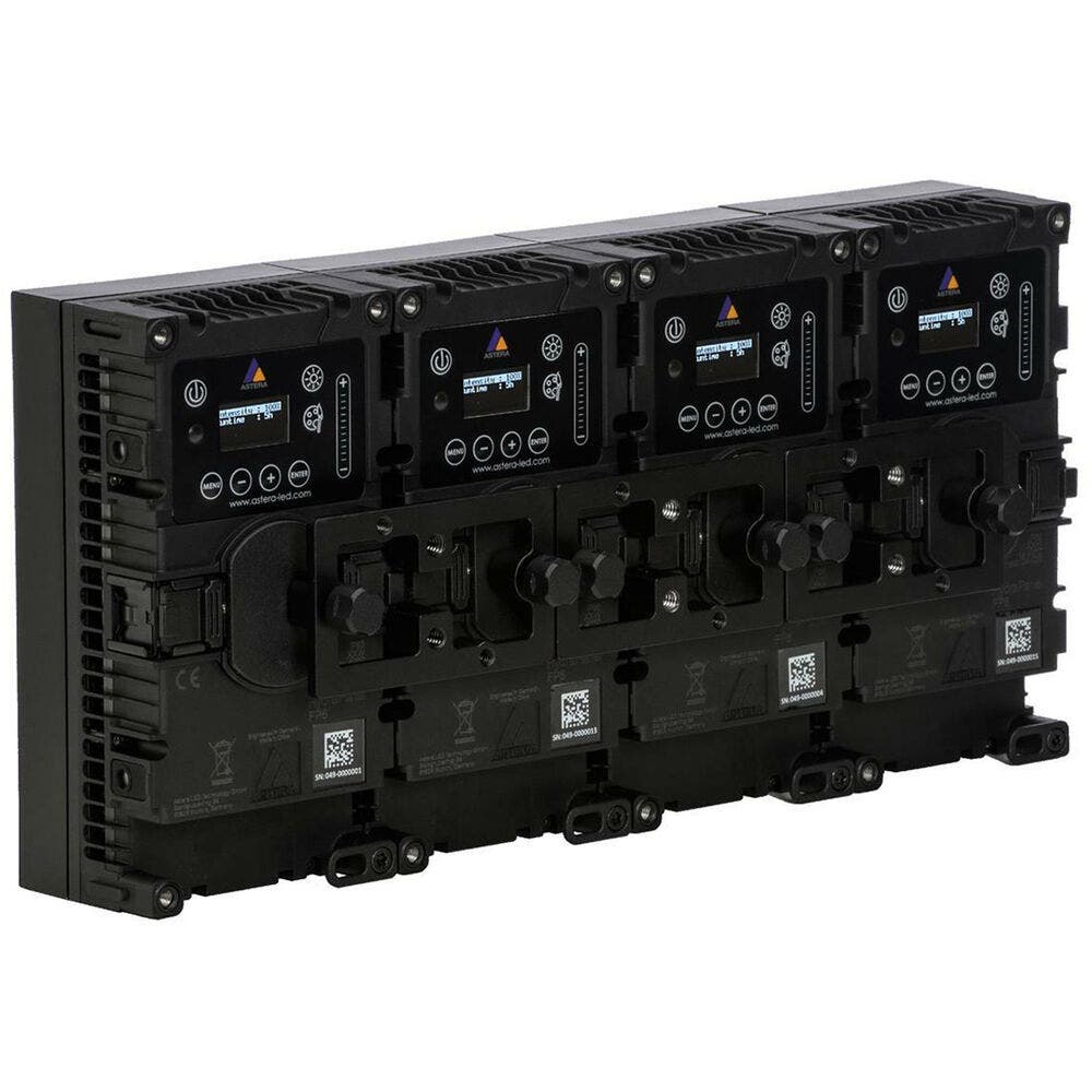 Astera FP6 HydraPanel LED 4-Light Kit with Charging Case FP6-SET-4