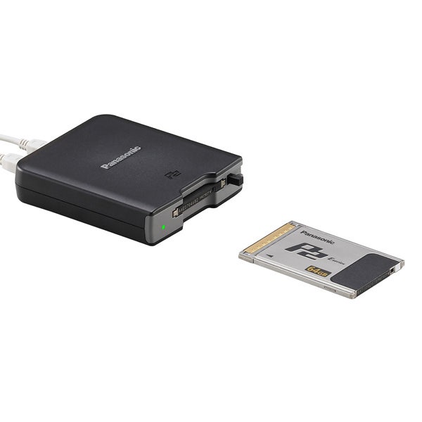 Panasonic AJ-PCD2GPJ Single-Slot P2 Memory Card Drive - Filmtools