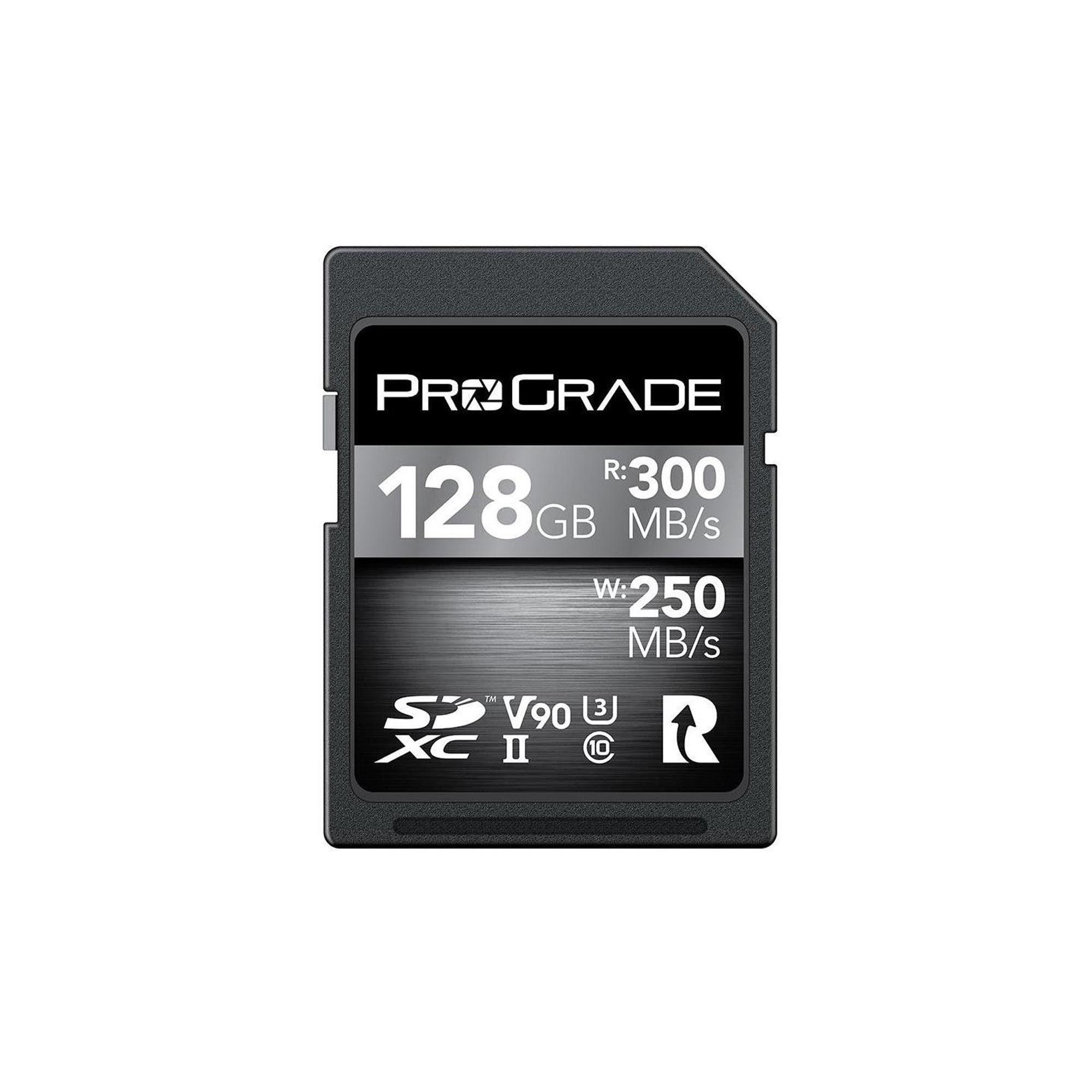 ProGrade Digital SDXC UHS-II V90 Memory Card - 128GB PGSD128GBCKNA