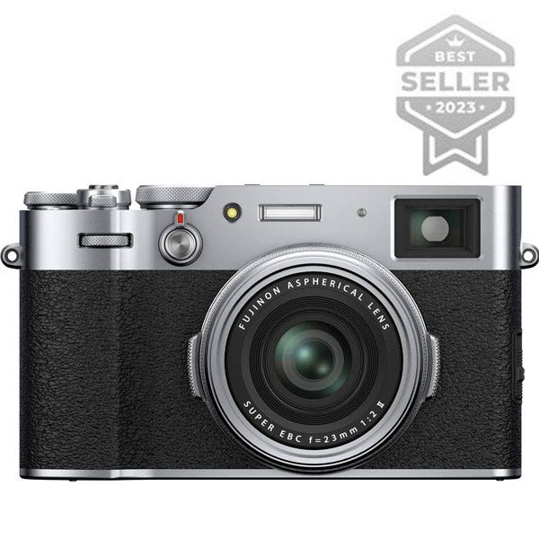 FUJIFILM X100V Digital Camera (Silver) 16642939 - Filmtools