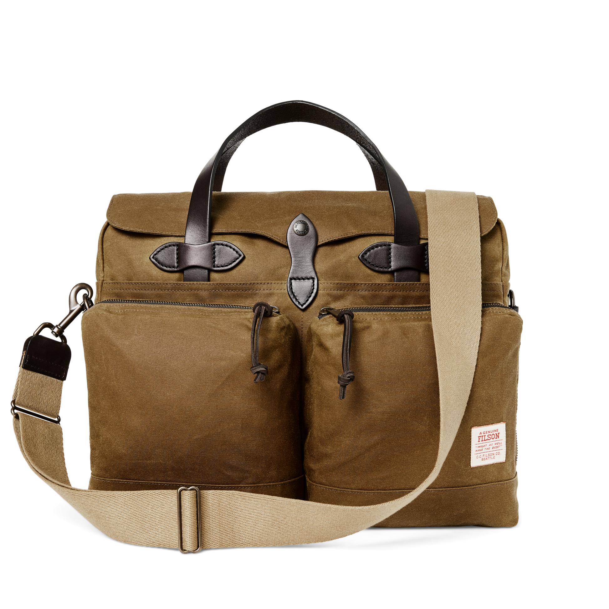 24 Hour Tin Cloth Briefcase | Filson