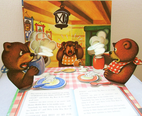 GOLDILOCKS and THE THREE BEARS / ポップアップ絵本のフィネサ・ブックス