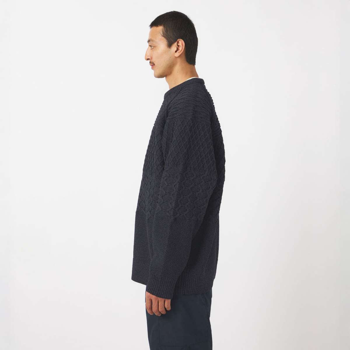 Nanamica Crew Neck Knit Sweater | FIRMAMENT - Berlin Renaissance