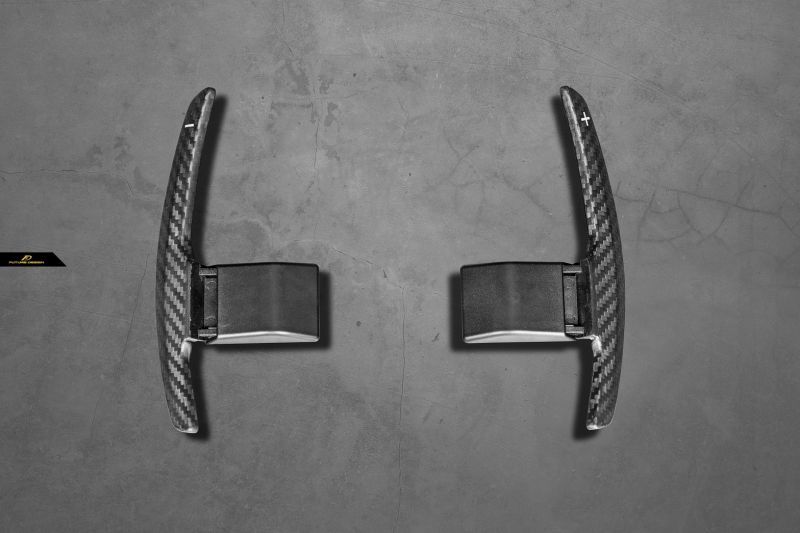BMW 2シリーズ F87 M2 M2C ハンドル用パドルシフト 本物DryCarbon