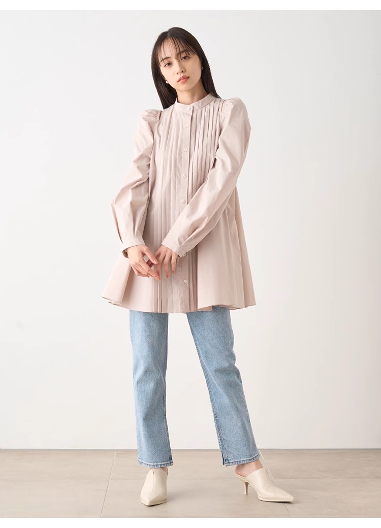 Fubail / ファーライクニットベストコンビチュニック