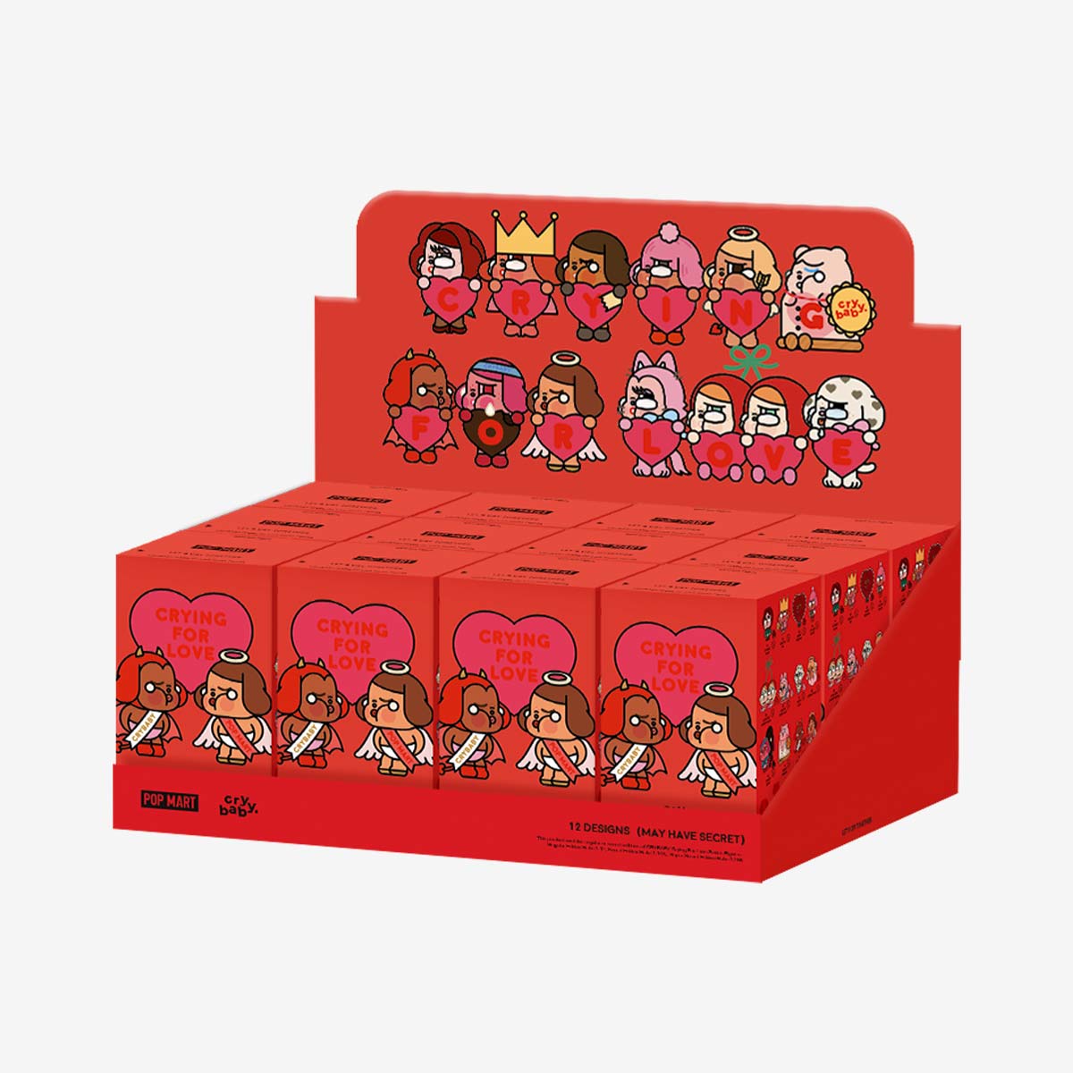 POP MART CRYBABY Crying For Love Series Figures [1 Blind Box]