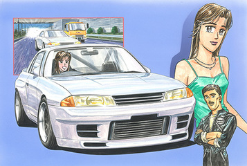 1/24 湾岸3 日産 スカイライン GT-R（R32）零奈｜1/24 湾岸