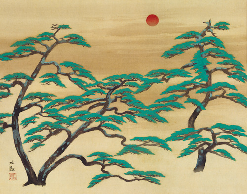 旭日 | 横山大観 | 収蔵品詳細 | 作品を知る | 東京富士美術館（Tokyo