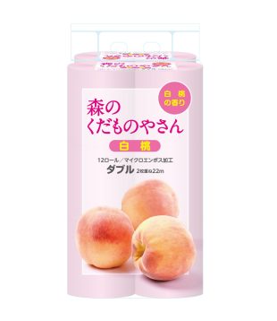 カラー白桃12ロールダブル | 藤枝製紙株式会社