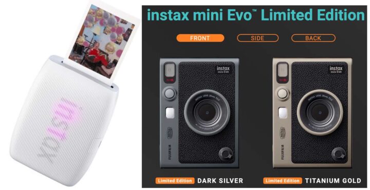 Fujifilm Announces Instax Mini Link 3, Instax Mini EVO Limited