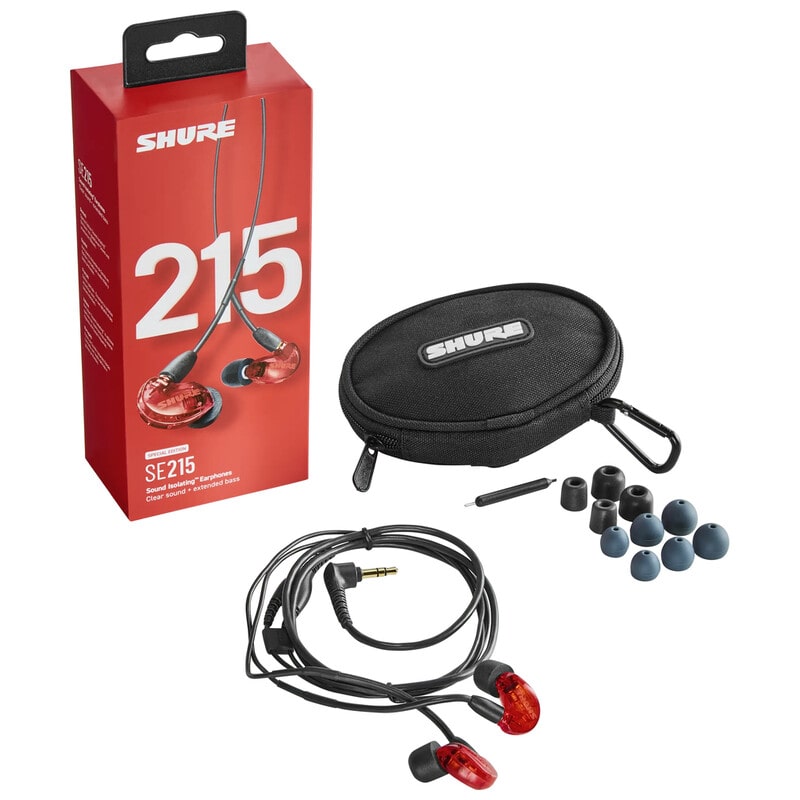 SHURE SE215 Special Edition Red [SE215SPE-RD-A] 買取価格｜フジヤ