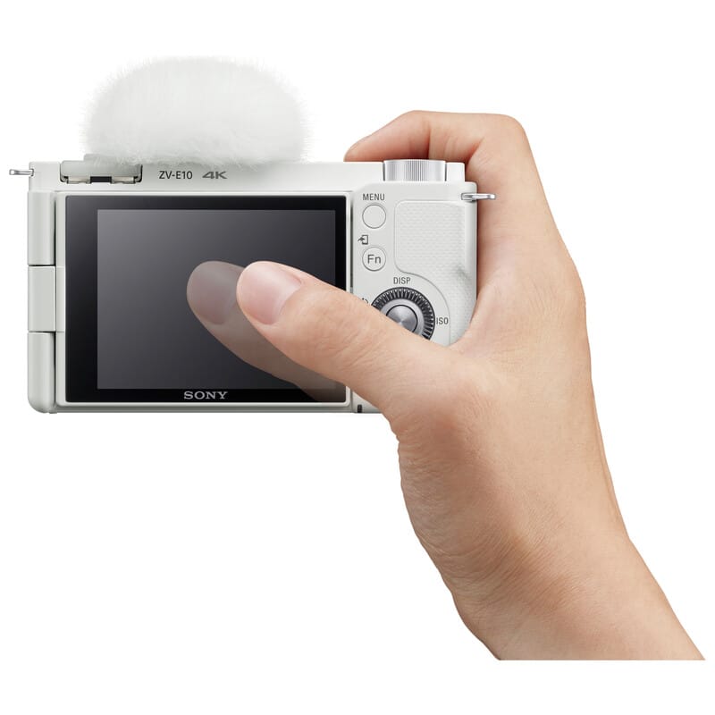 SONY VLOGCAM ZV-E10 パワーズームレンズキット ホワイト ZV-E10K W