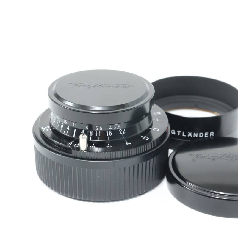 Voigtlander COLOR-SKOPAR 35mm F3.5 VM ブラックペイント Aランク
