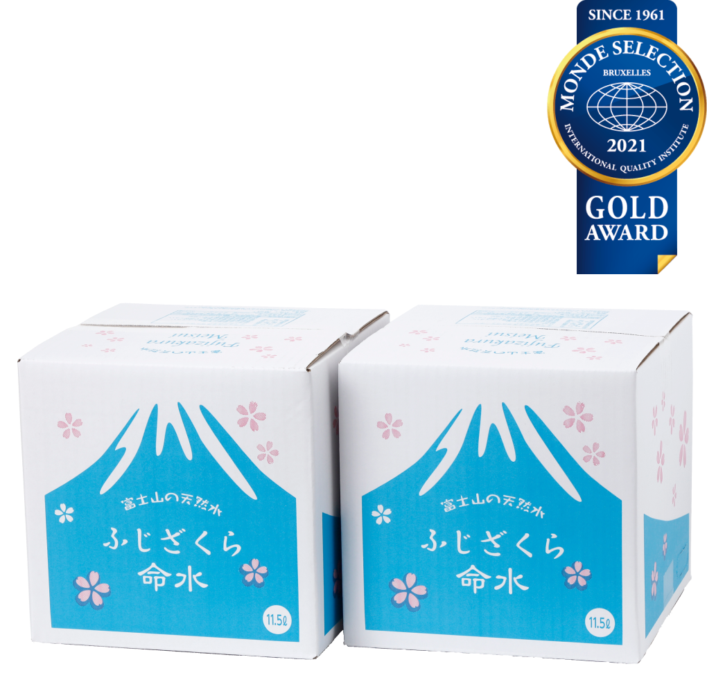 ふじざくら命水BIB（バッグインボックス）／富士山の天然水