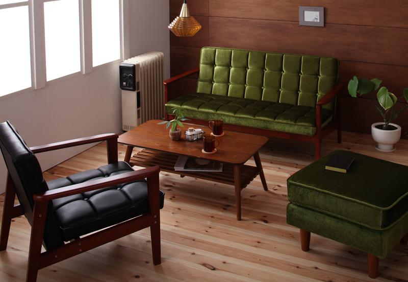 木肘レトロソファ【MORNEY】モーニーを安く購入するなら：【ふかふか布団】