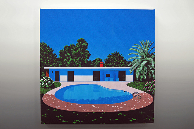 直筆サイン入り】canvas giclee Ver.2：【POOLS】（永井博）』 販売
