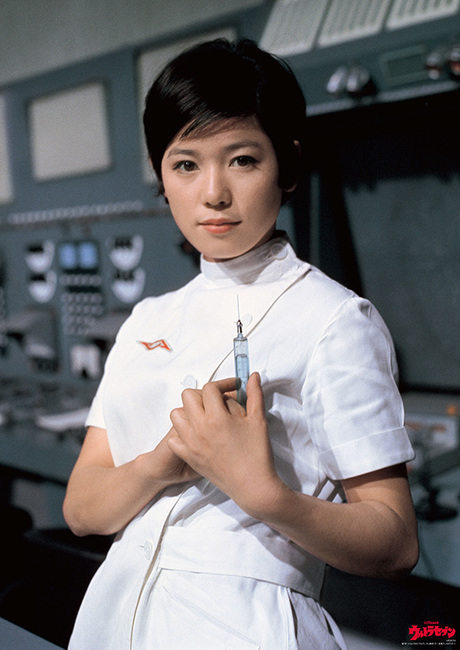 直筆サイン入り】『ウルトラセブン』ひし美ゆり子／友里アンヌポスター