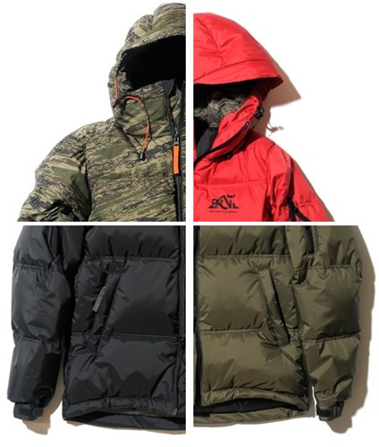 Back Channel × NANGAがコラボ！「HOODED DOWN JACKET」が4カラー発売