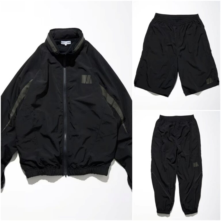 CAHLUMN “Recycled Nylon Track” Jacket & Pants & Shortsが発売