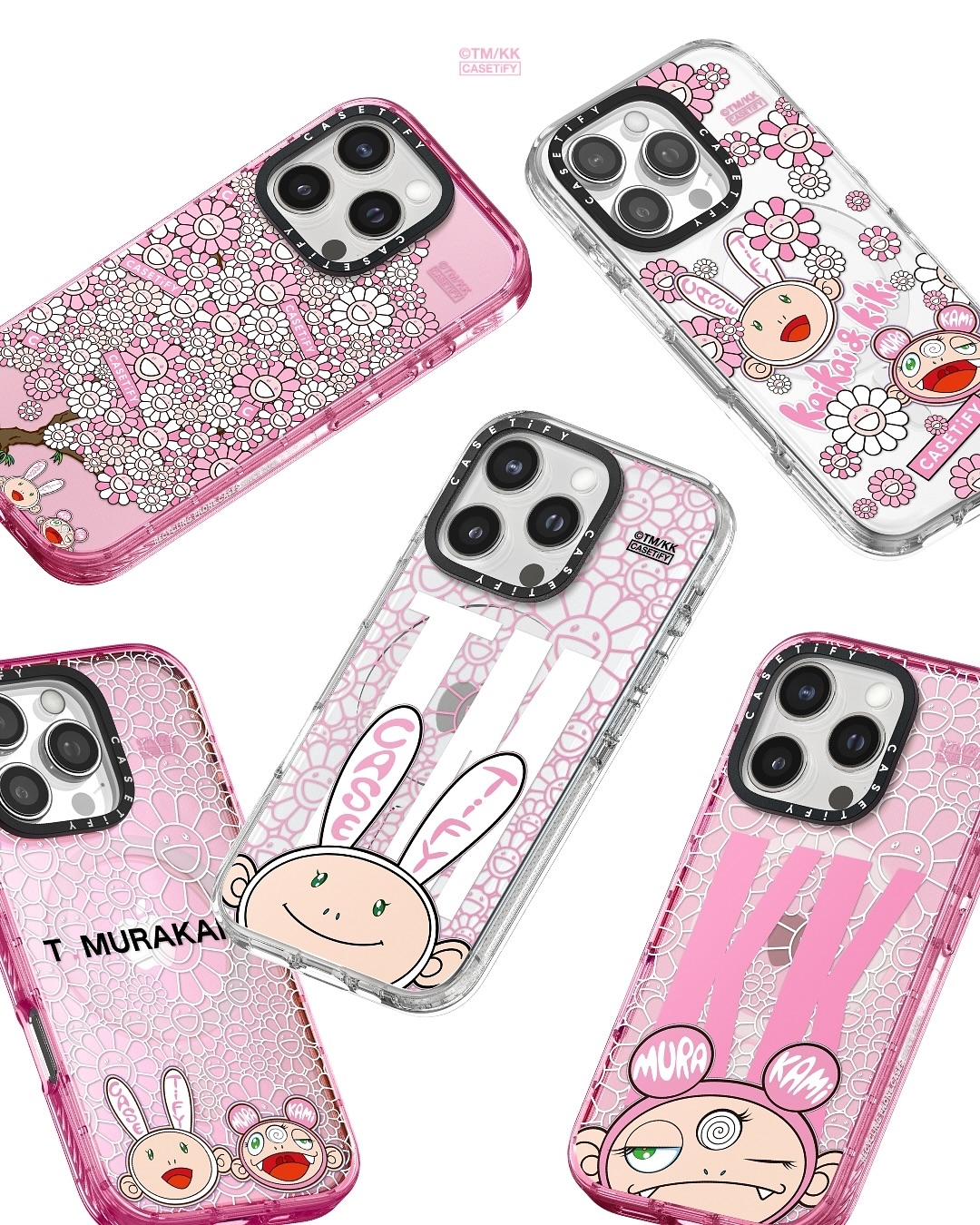 村上隆 × CASETiFY コラボ第2弾「KAIKAI AND KIKI」が2025年 7/16 & 7