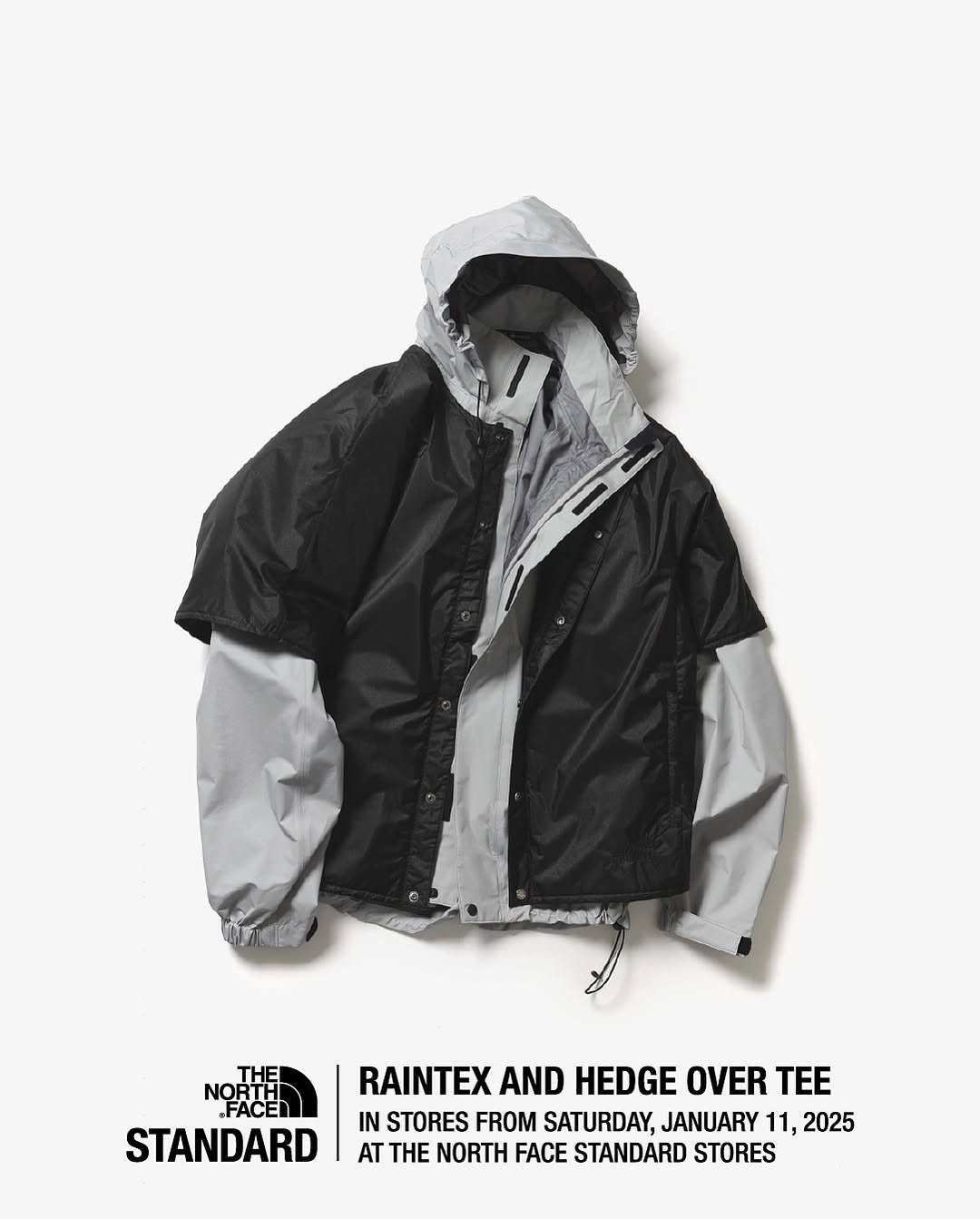 THE NORTH FACE STANDARD Exclusive “RAINTEX JACKET & HEDGE OVER TEE