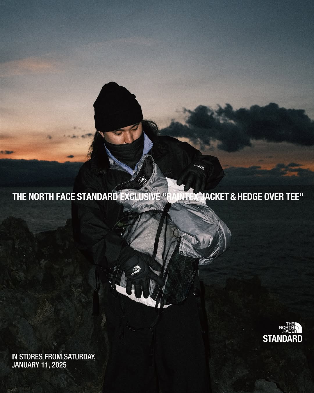 THE NORTH FACE STANDARD Exclusive “RAINTEX JACKET & HEDGE OVER TEE