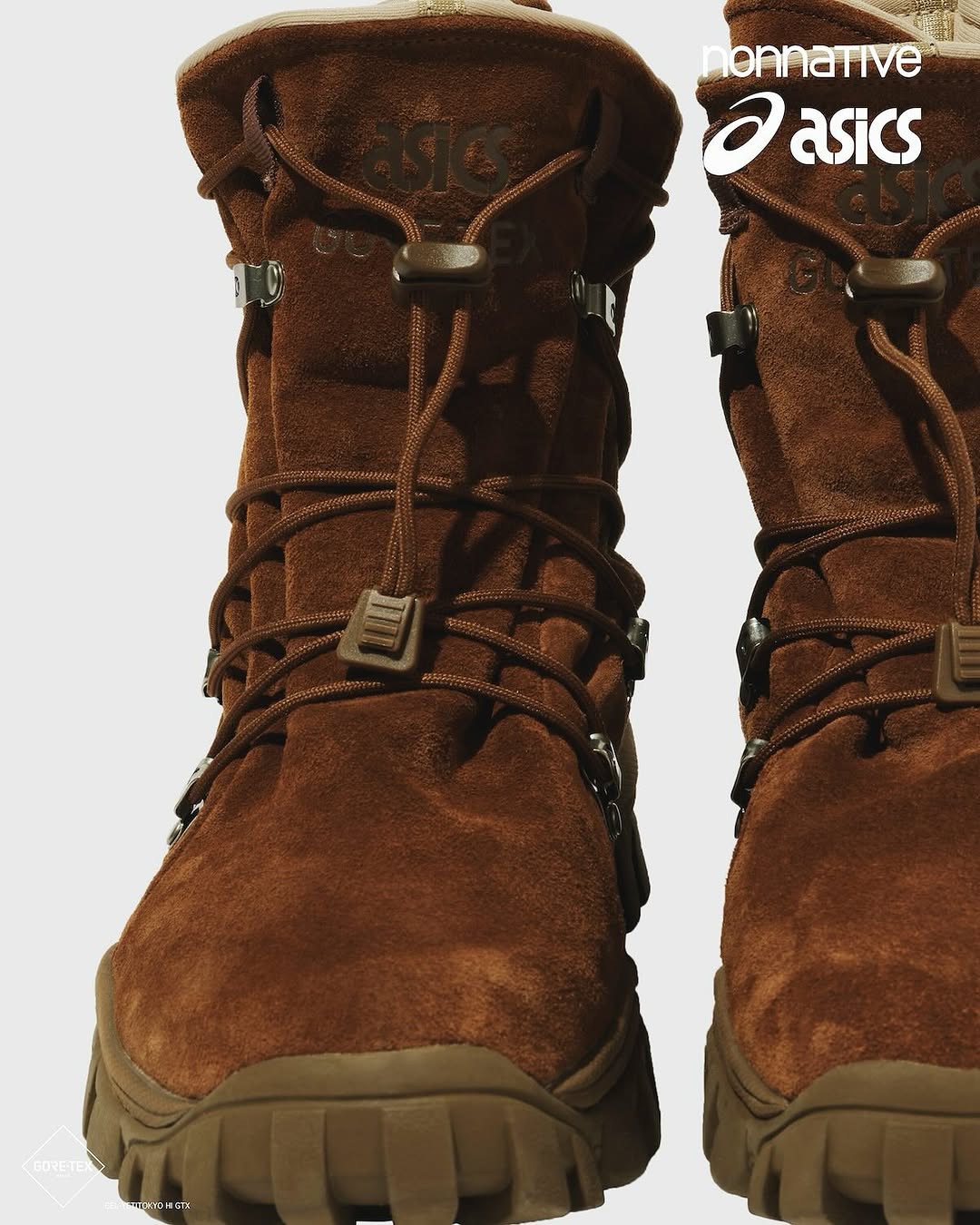 2025年 1/11 発売】nonnative × ASICS GEL-YETI TOKYO HI G-TX “BROWN