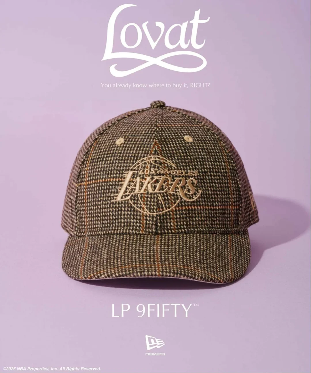 Lovat社」ツイードを採用したJOURNAL STANDARD × New Era 2025 FW 別注