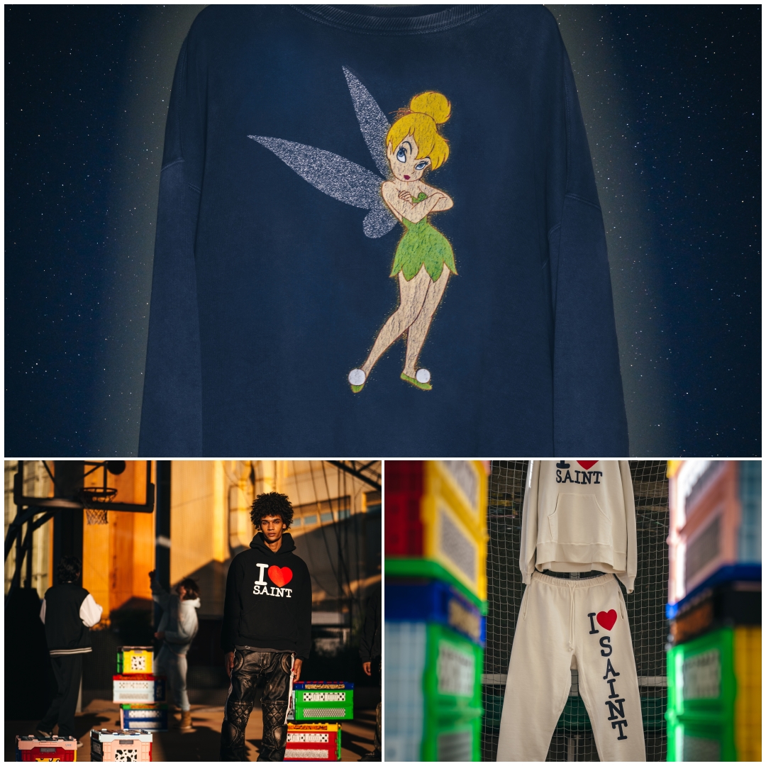 SAINT Mxxxxxx 2026 SS 1stドロップとして「ピーター・パン」との