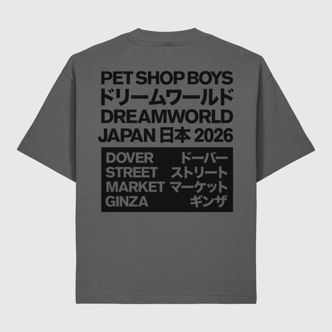 PET SHOP BOYS × DOVER STREET MARKET GINZA コラボアイテムが発売