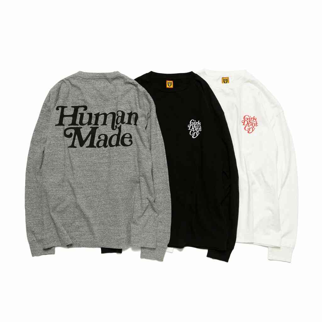 HUMAN MADE × Girls Don't Cry コラボニューアイテムが11/27発売
