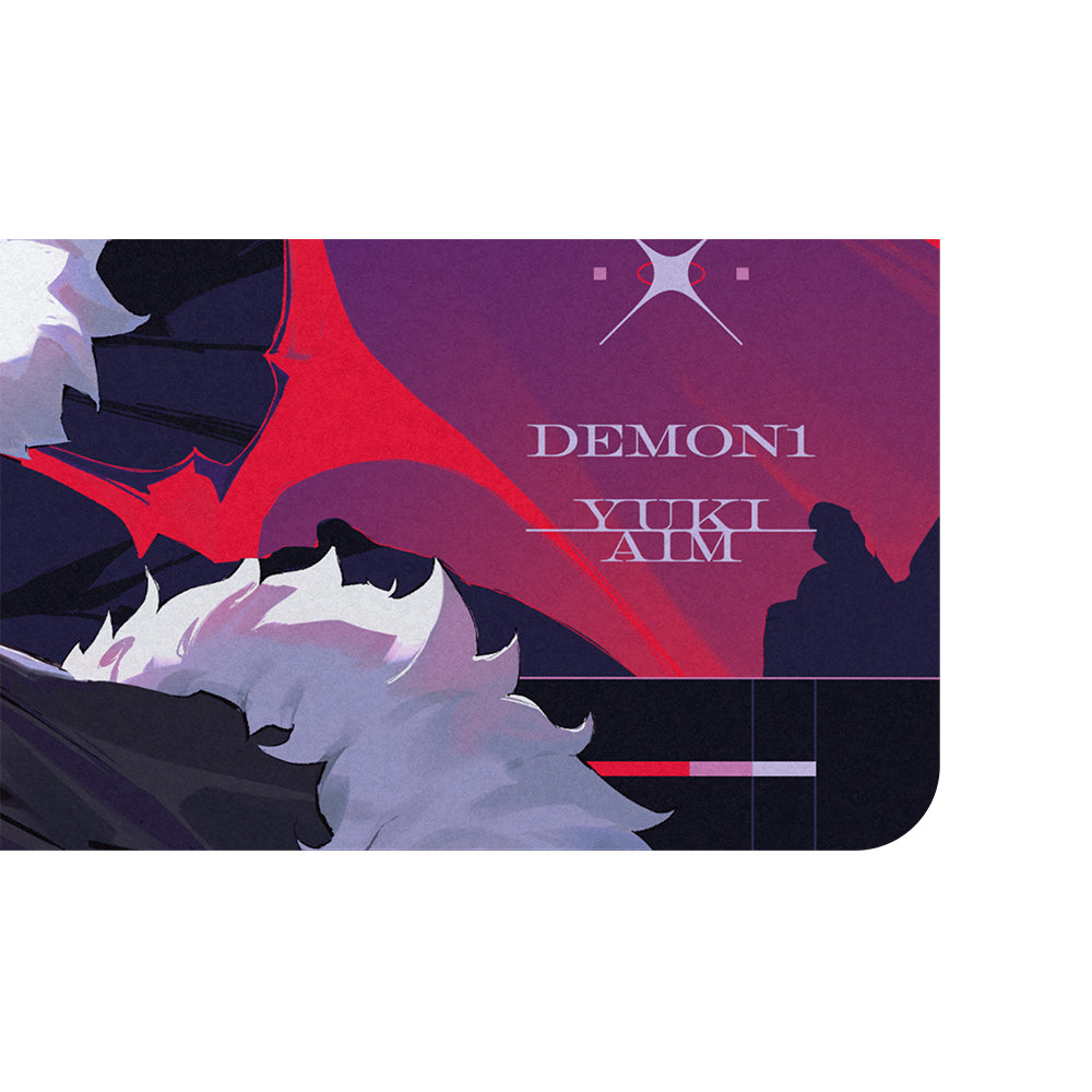 Yuki Aim(ユキエイム) x Demon1 布マウスパッド｜ふもコレ(Fumo