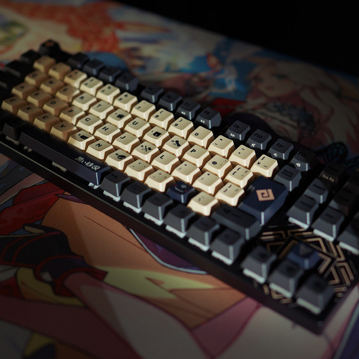 ふもコレ × 黒い砂漠 キーボード 日本語配列｜ふもコレ(Fumo Collection)