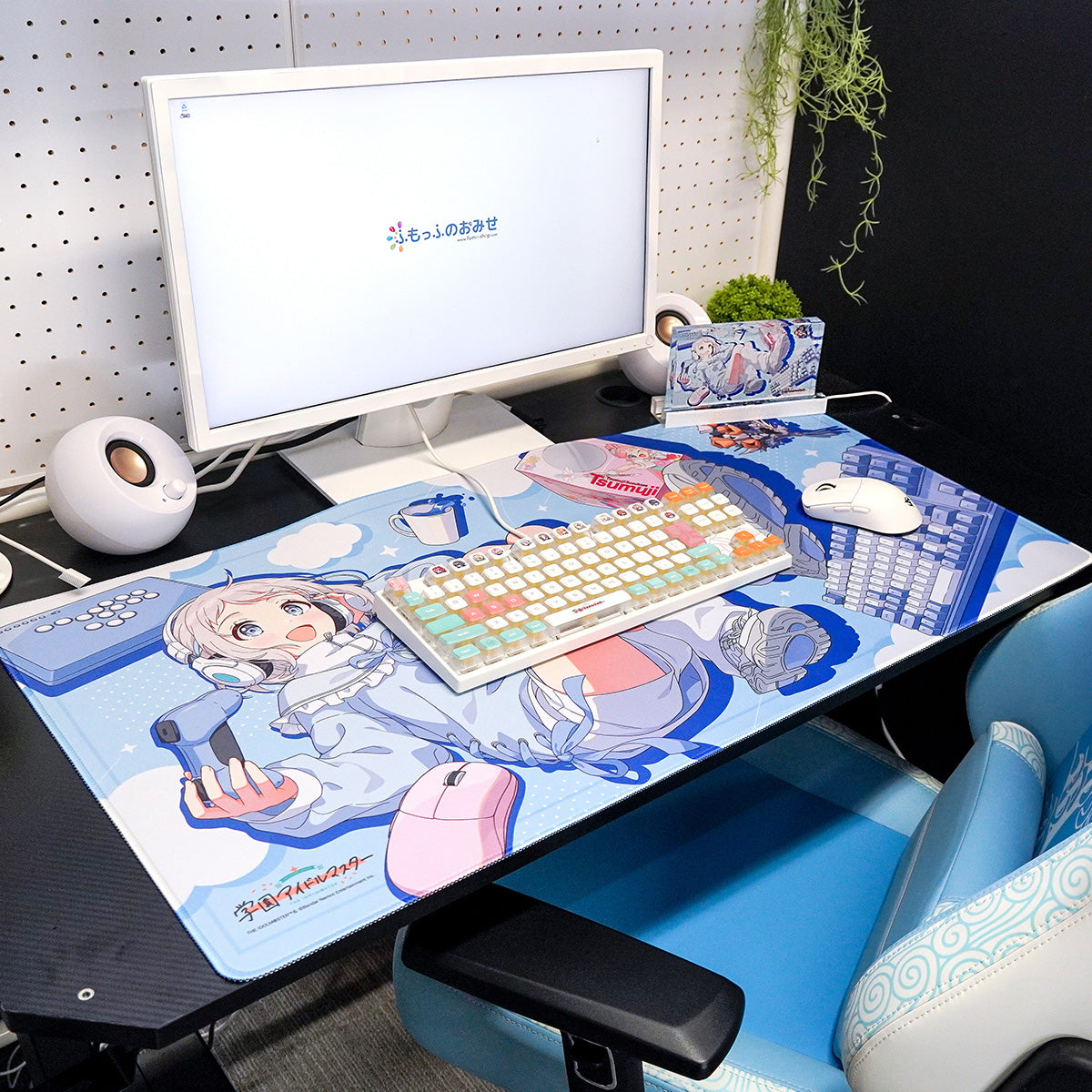 ふもコレ × 学園アイドルマスター ゲーミングマウスパッド 葛城