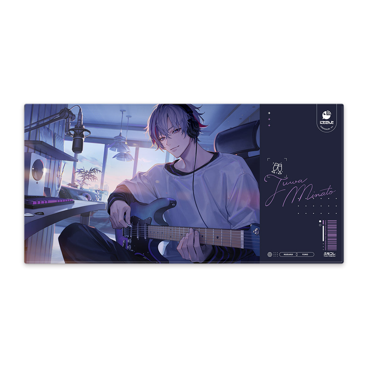 にじさんじ × ふもコレ ゲーミングマウスパッド 不破湊 2XL (Odin